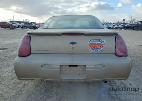 2004 Chevrolet Monte Carlo Ls z USA, uszkodzony, nr VIN 2G1WW12E549428450